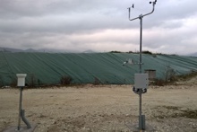 Stazione meteo discarica
