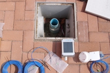 Termometro acqua e terreno applicazione