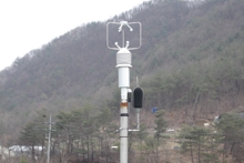 Anemometro sonico installazione